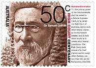 Sir Samuel Griffith stamp