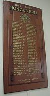 Nebo 1939-1945 Honour Board